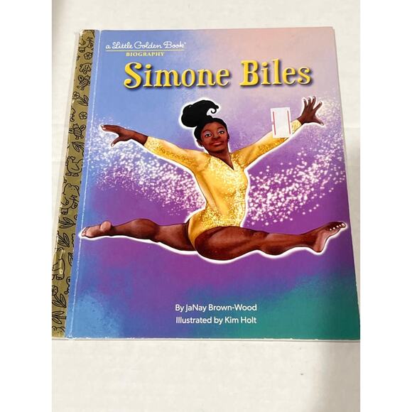 Lot of 5 Little Golden Books – Elmo Loves You, Black Panther, Trolls, Simone - Picture 10 of 11